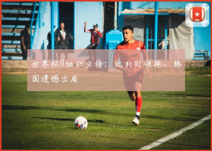 世界杯H组积分榜:比利时领跑,韩国遗憾出局