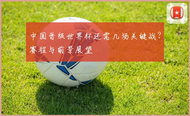 中国晋级世界杯还需几场关键战?赛程与前景展望
